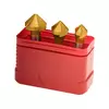 Набор зенковок Bucovice 90° 12-20мм HSSE-Co5 TiN Z-3 3 штукии