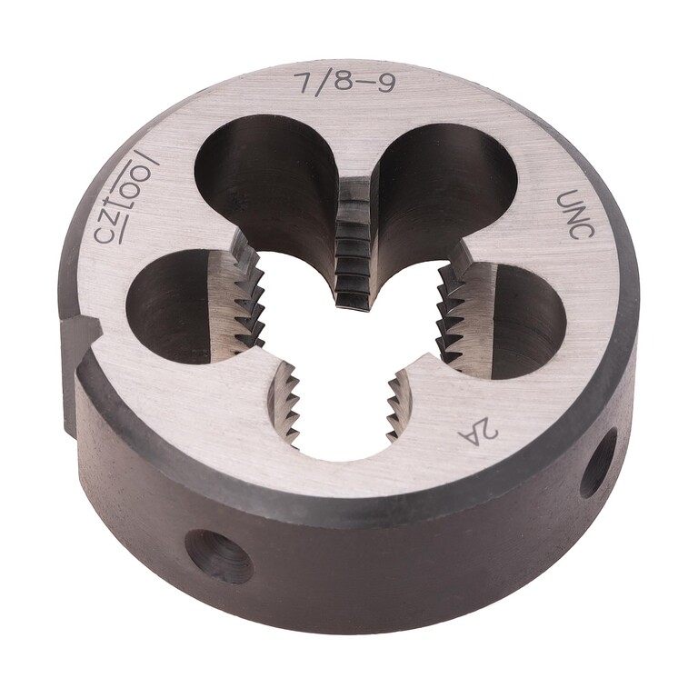 Плашка дюймовая Bucovice Tools UNC 7/8"-9 115CrV3 DIN EN 22568 2A 55x22мм