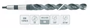 Сверло по металлу 2702LS ø20х490/325 мм, HSS-Co OSAWA